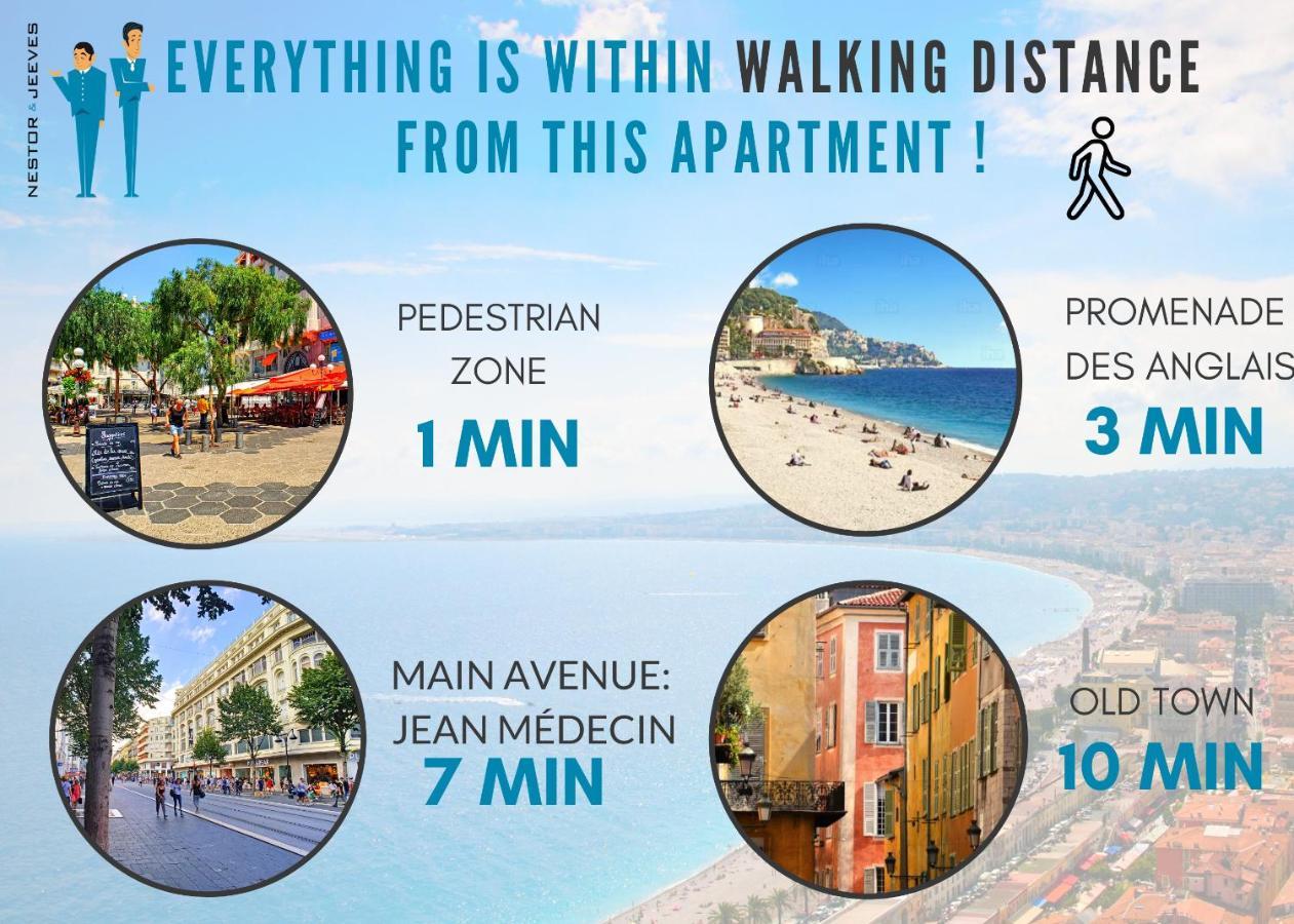 Nestor&Jeeves - Lavinia - Central - Close Sea Nice Ngoại thất bức ảnh